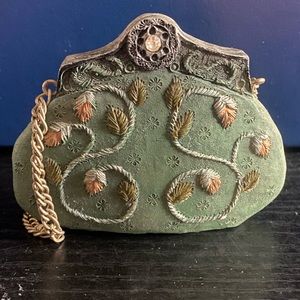 Collectible Victorian Purse Miniature Figurine
